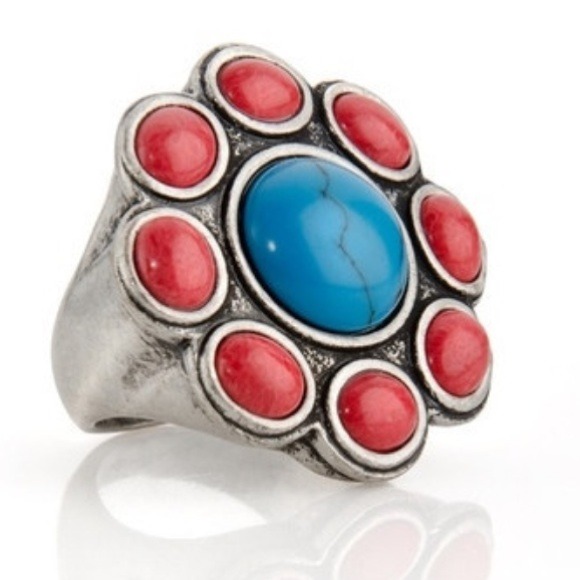 JewelMint Dahlia Blossom Ring * BRAND NEW IN BOX