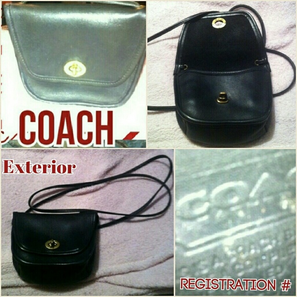 Coach Clutches & Wallets - 100% Authentic Coach Black Leather