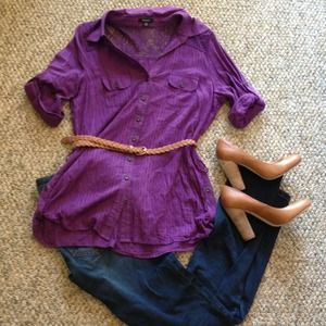 🚫🚫🚫bundled  Purple blouse