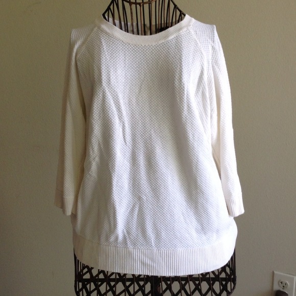 RESERVED Lightweight Cream Summer Sweater
