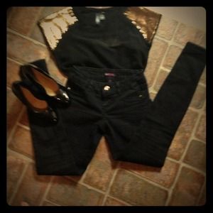 💌 TRADED 💌 Black skinny jeans!