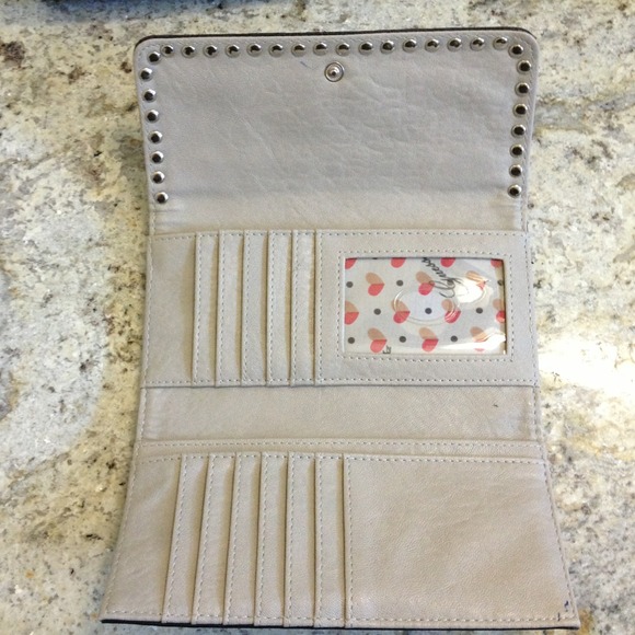 🚫SOLD GUESS rhinestone studded clutch and wallet - Picture 4 of 4