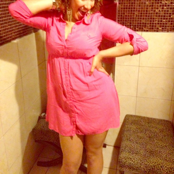Pink dress !