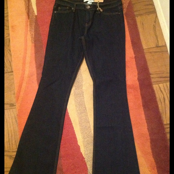 Dark blue jeans!!!