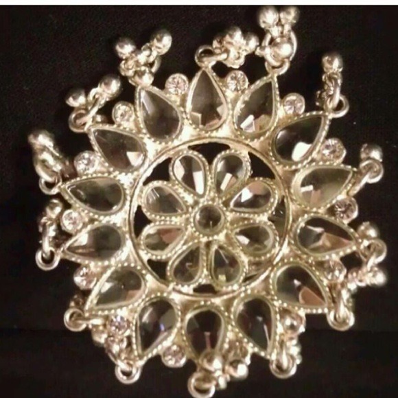 Real silver adjustable size ring