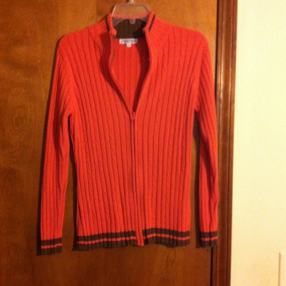 Peach sweater