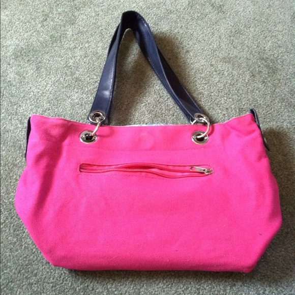 Floral Reversable Tote Bag - Picture 2 of 2