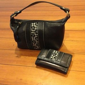 Authentic Couch bag and wallet