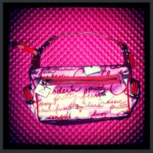 Small red and pink coach bag. 💗❤
