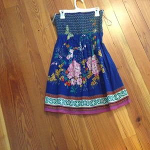 Forever 21 strapless dress!