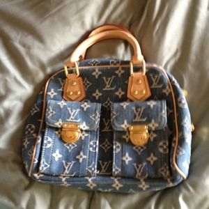 Reserved for @ Cookie Inspired LVDenim Handbag