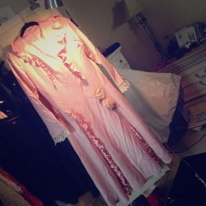 Barney's of New York vintage pink dress