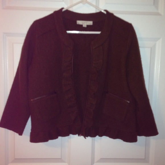 NWOT Jacket/Blazer. Brown - Picture 1 of 2