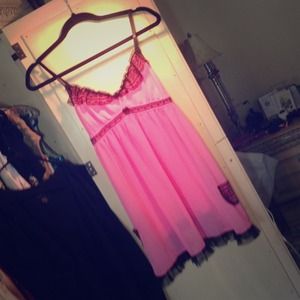 Betsey Johnson pink teddie