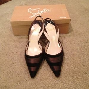 Silk and Velvet dress shoe