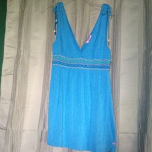 VS PINK tank top/ coverup