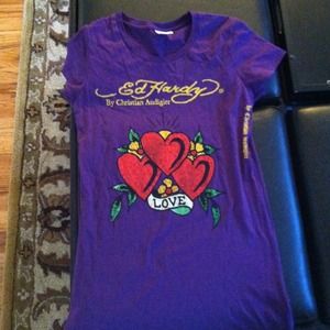 Long Ed hardy t-shirt