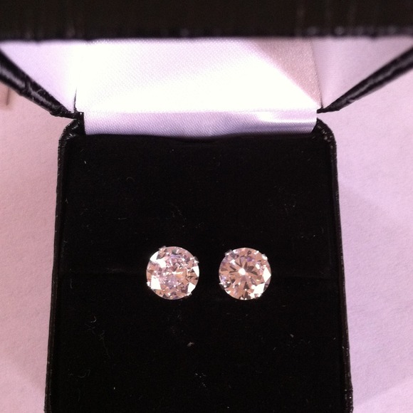 New Cubic Zirconia earrings.
