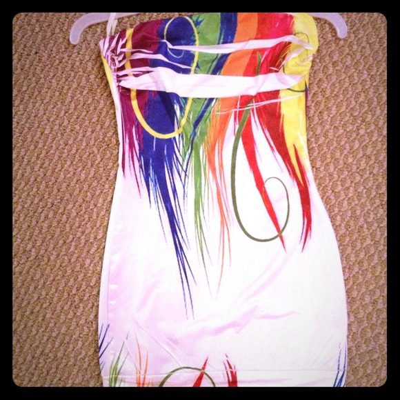 Very fitted, stretch dress