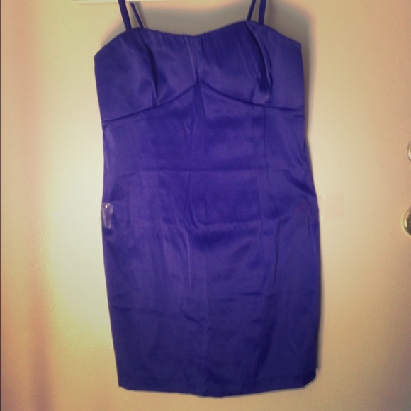 Royal blue dress