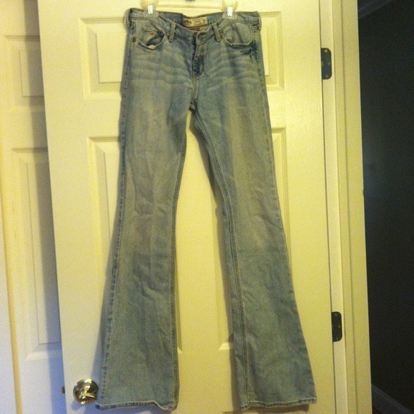 Size 5 long holster flare jeans
