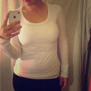 Comfy White Longsleeve.