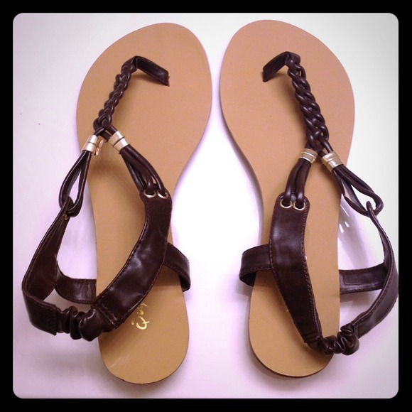 Never Worn Brown Sandals