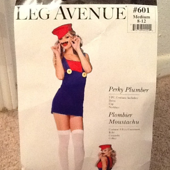 Leg Avenue Mario Costume