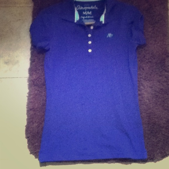 Purple Aéropostale shirt