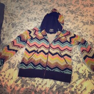 Missoni for Target Velour Zip Hoodie