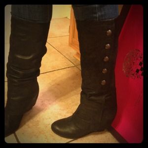 Vince Camuto black boots