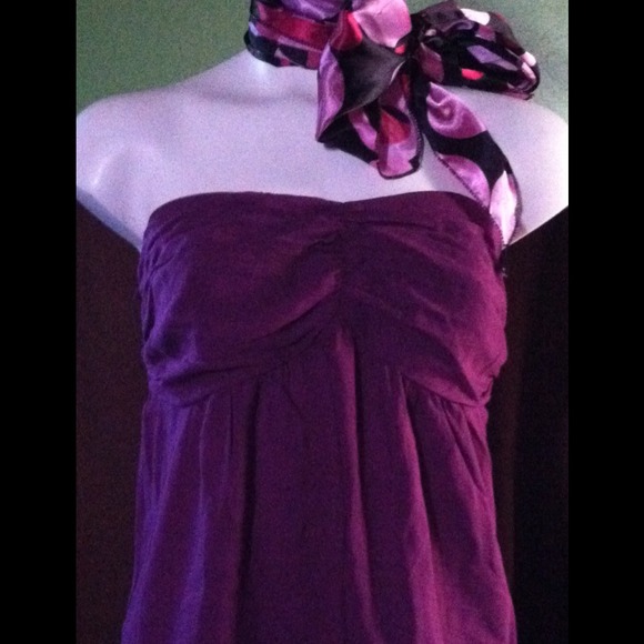 Tops - PURPLE AND WHITE TANK TOP FOR KIM