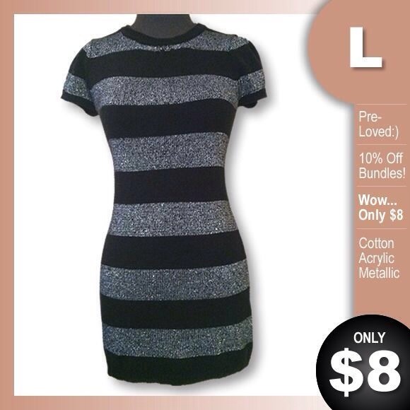 Striped Sweater Top by FADED GLORY