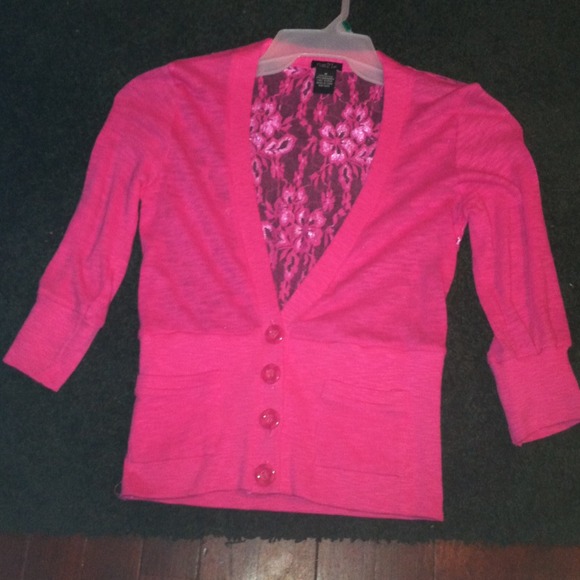 Hot pink cute shirt