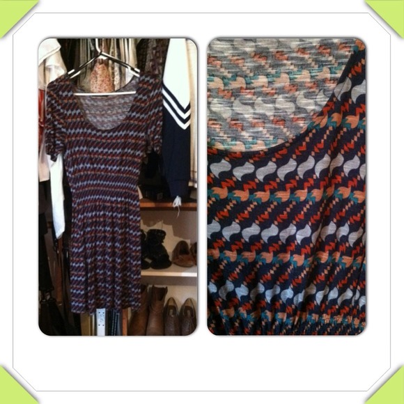 Boho printed dress
