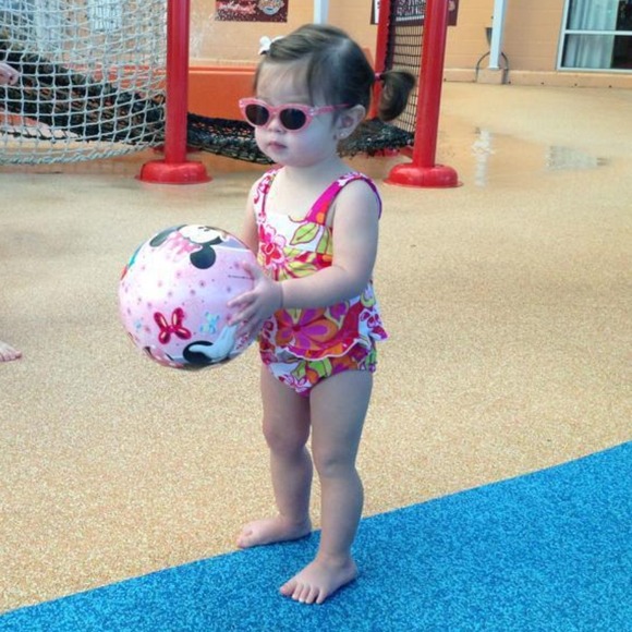 Darling Two-Piece Floral Swimsuit - Picture 2 of 3