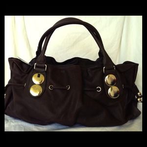 Chocolate color handbag