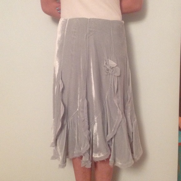 Celery Green Vintage Skirt