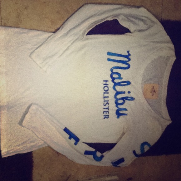White Hollister long sleeve shirt!