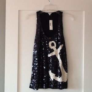 Priced To Sell! J Crew Sequin Tank Top