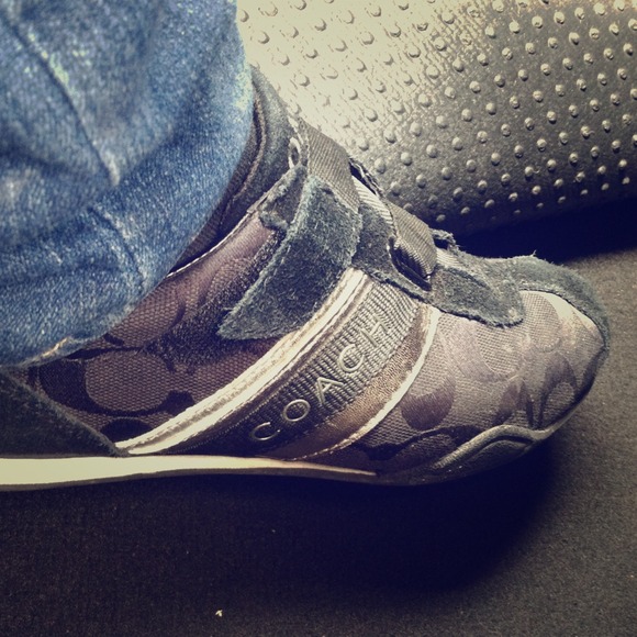 Black coach shoes Asking for $60✳OBO✳