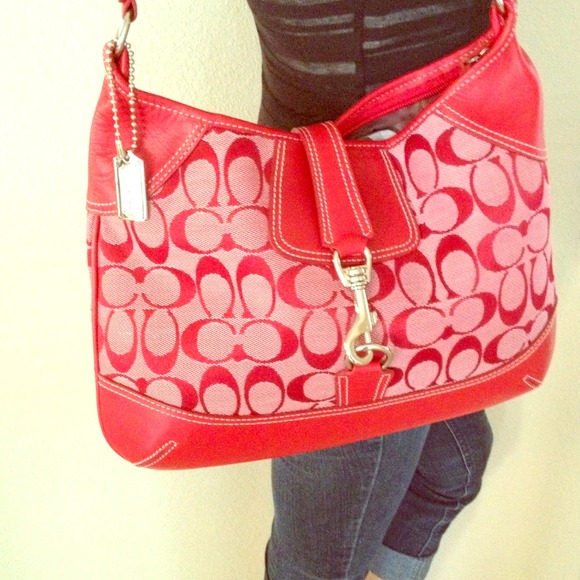 Coach Handbags - Red coach purse!