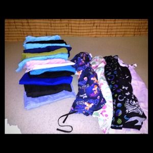 Brand new and gently used scrubs