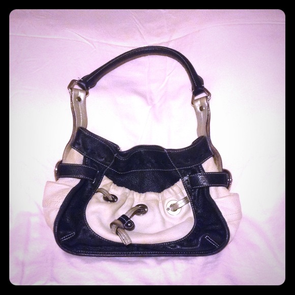 B.Makowsky leather handbag