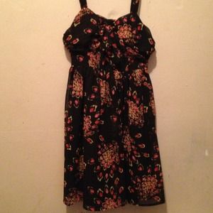 Black candies dress