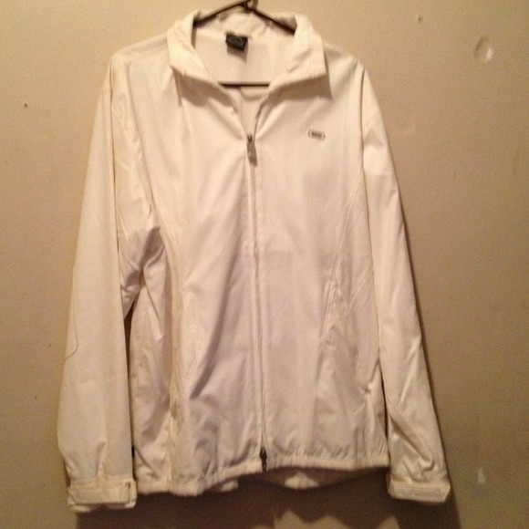 Men's White Jordan windbreaker jacket