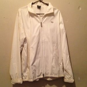 Men's White Jordan windbreaker jacket
