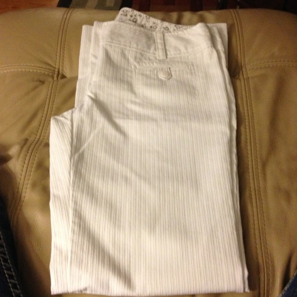 Great for summer white dress slacks