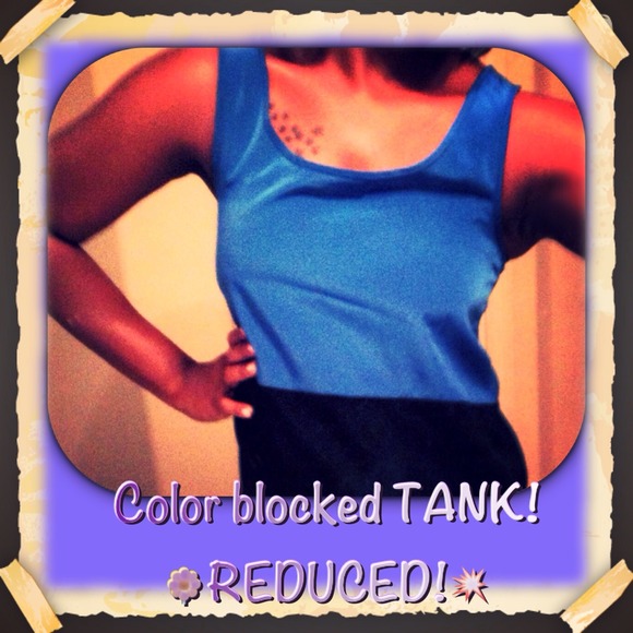 *COLOR BLOCK* tank!