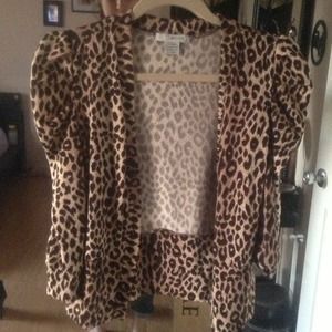 Leopard cardigan